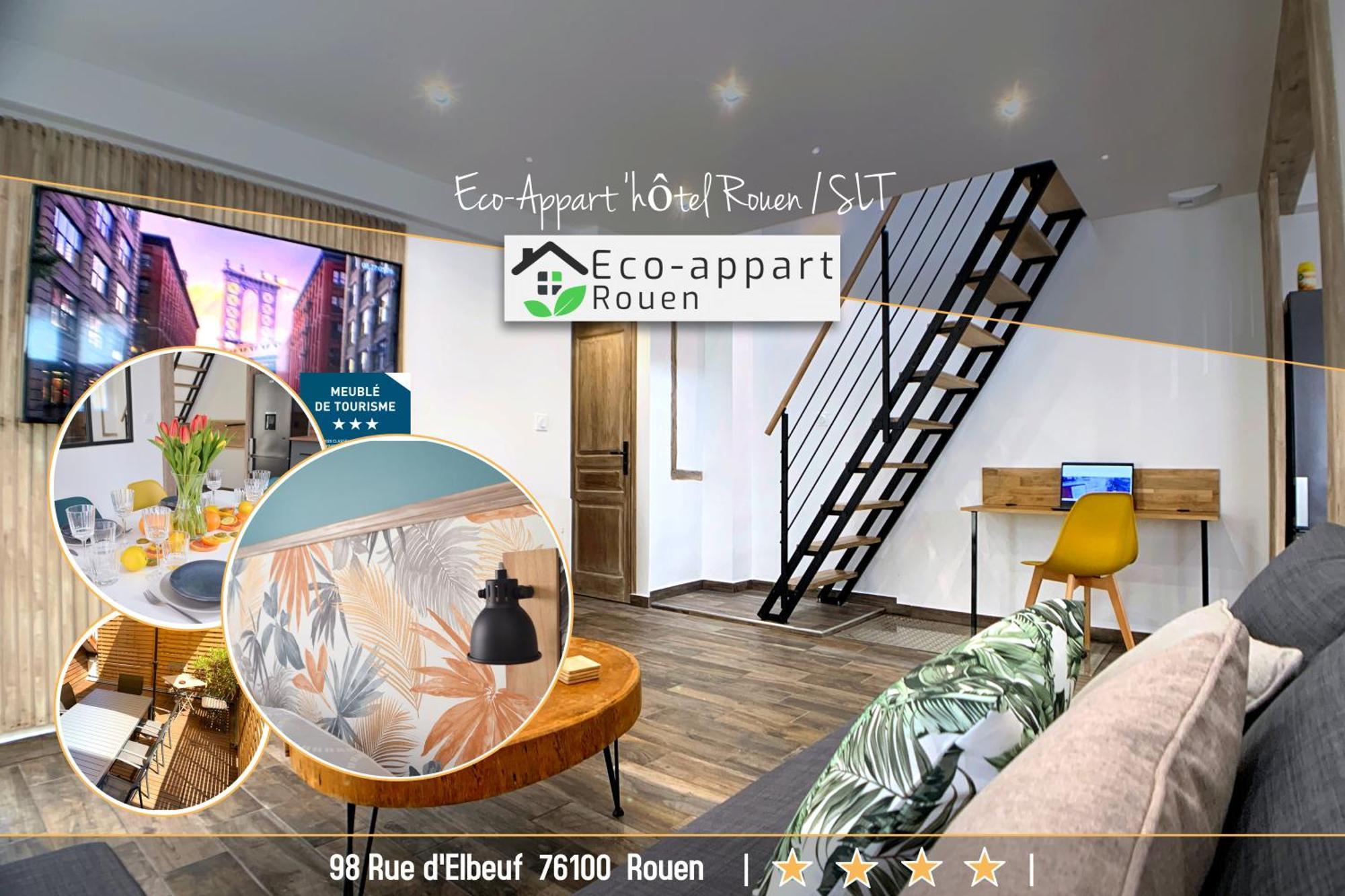 Eco-Appart'Hotel Rouen - Slt Εξωτερικό φωτογραφία